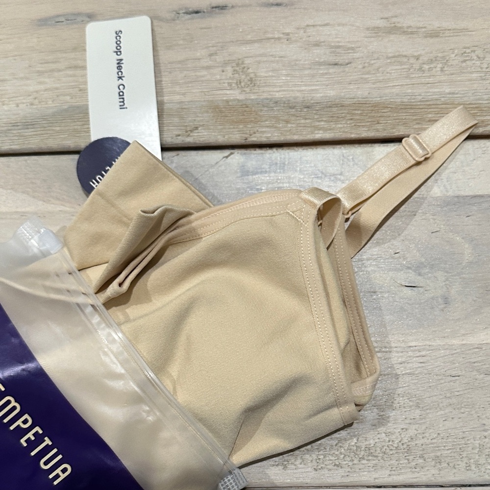 NEW! Shapermint Scoop Neck Cami Cream Shapewear Slimming Camisole - Picture 5 of 9